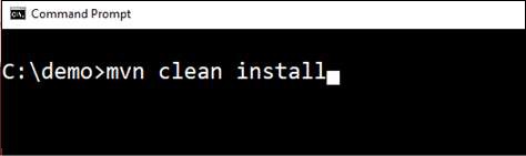 mvn clean install