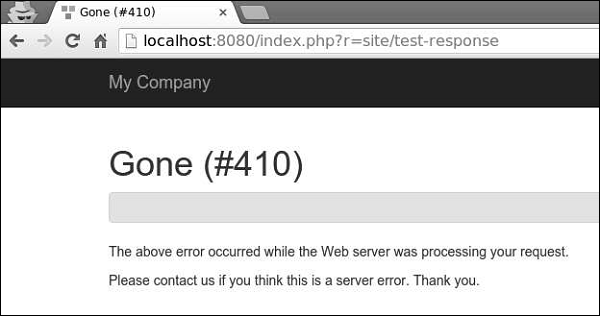 Gone Response HTTP状态